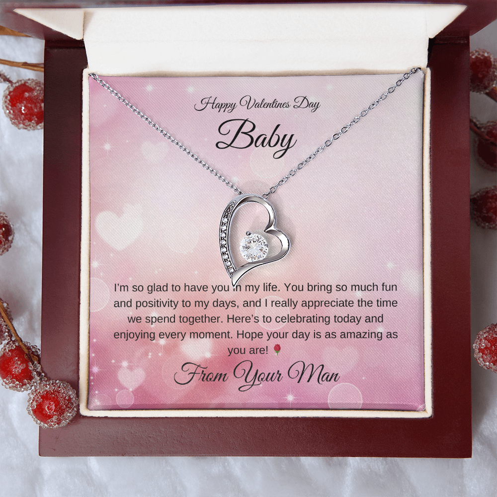 Heart Necklace For Your Baby For Valentines Day