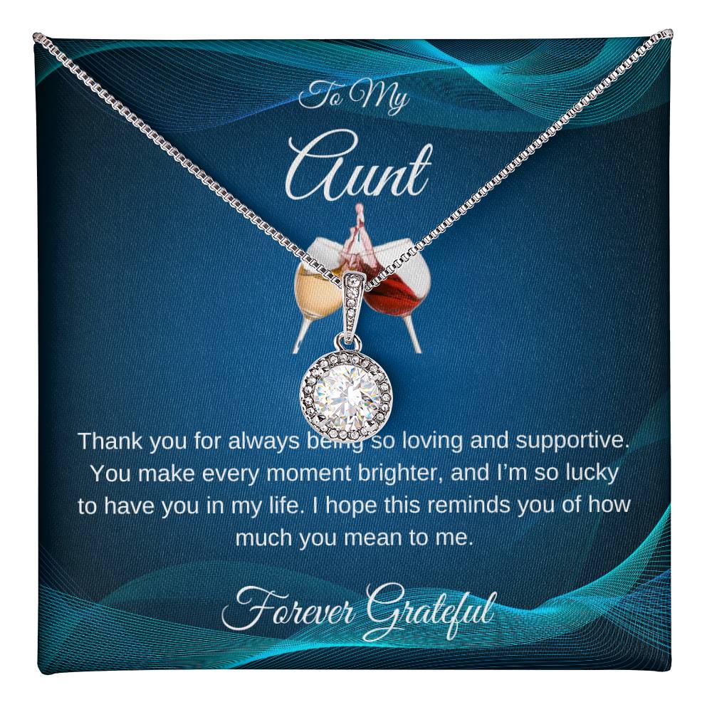 To My Aunt Necklace