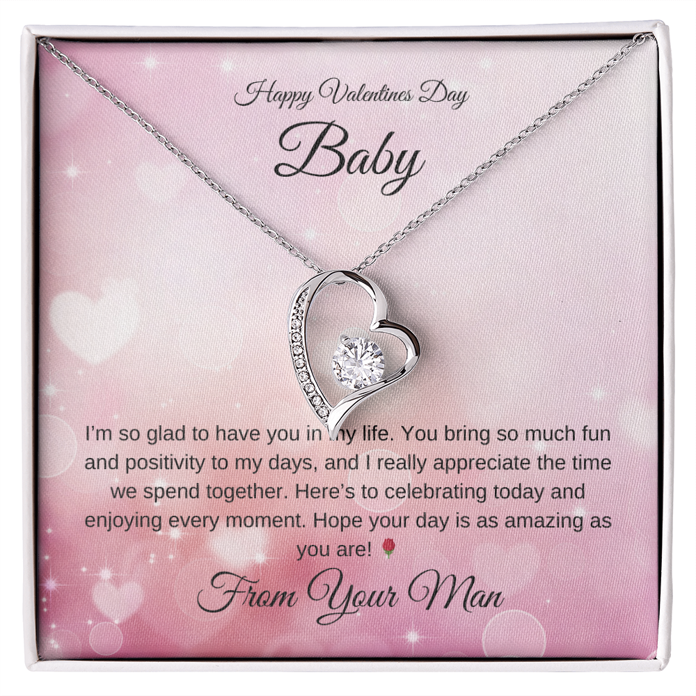 Heart Necklace For Your Baby For Valentines Day