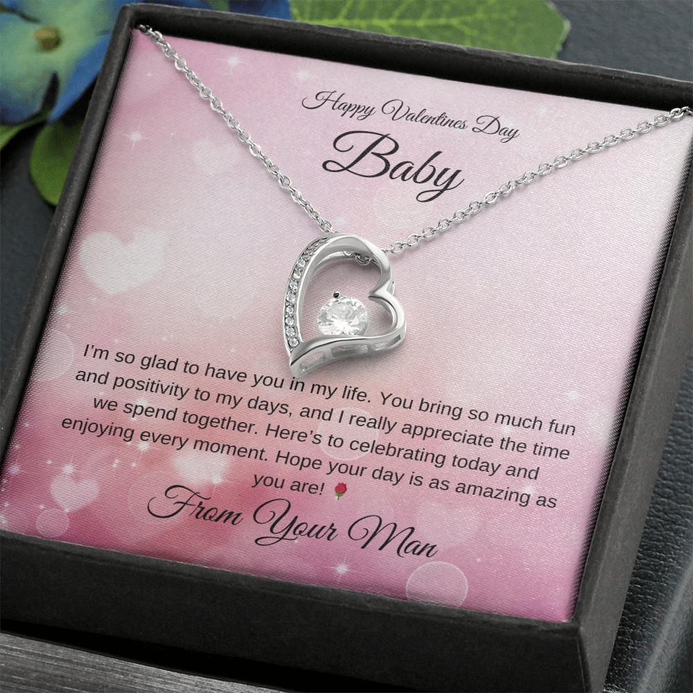 Heart Necklace For Your Baby For Valentines Day